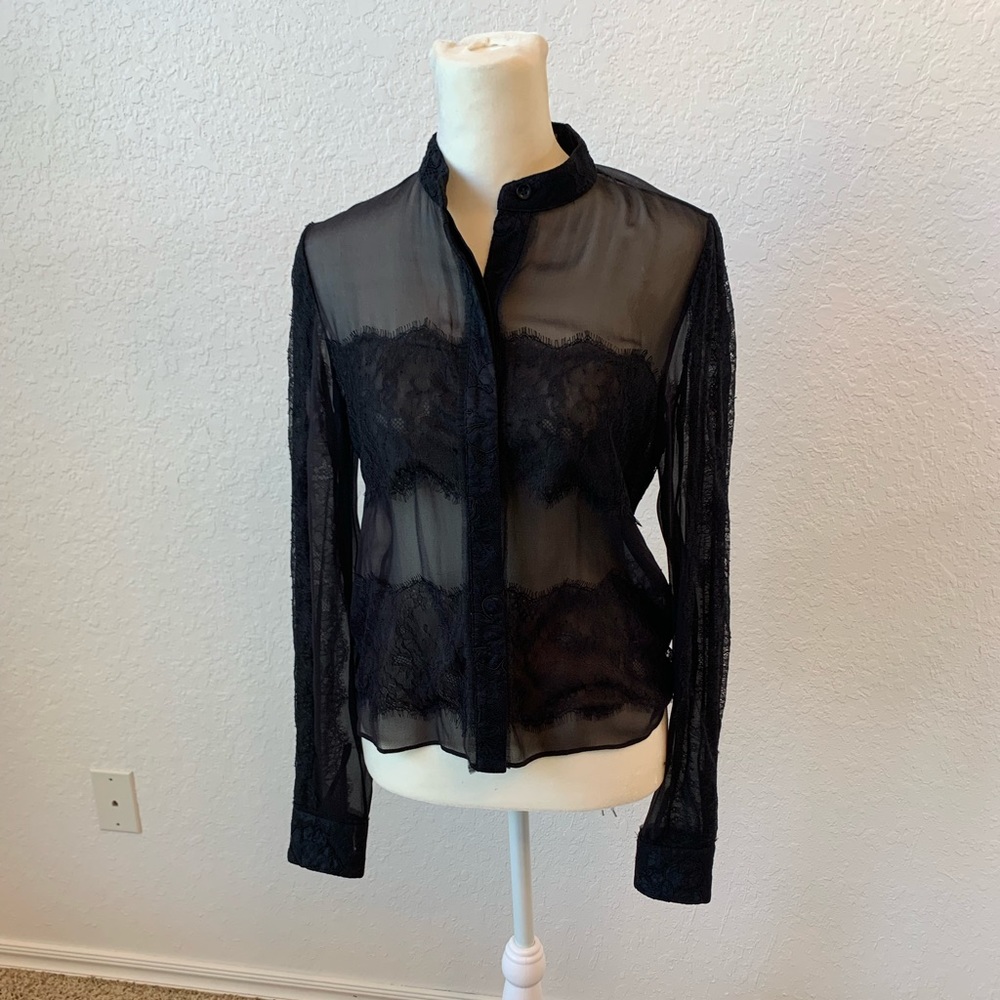 Alice & Olivia long sleeve shirt